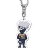 Merchandise de Anime Naruto Chaveiro Pingente de Naruto Chaveiro de Acrílico Versão Q 1-14