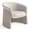 Silla de Negociación de Lujo Ligero, Sillón Individual Personalizado y Creativo, Silla de Recepción para Área de Ocio del Departamento de Ventas de Bed and Breakfast Estilo Wabi-Sabi