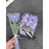 Festival de la Diosa Limpiapipas Tulipán 8 de Marzo Día de la Mujer Ramo Hecho a Mano DIY Paquete de Materiales Regalo Día de la Madre
