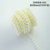 Accesorios de Empaque de Regalo con Cadena de Perlas y Flores Transfronterizos Decoración con Atmósfera Floral Materiales de Perlas con Borlas para Estilismo DIY