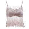 Primavera/Verano 2026 Ropa Interior de Seda con Parches de Encaje y Lentejuelas, Sujetador Strapless con Almohadillas Integradas para Soporte y Protección contra la Exposición, Hermoso Diseño de Espalda para Mujeres