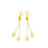 2023 nueva moda aretes de borla de cintura pequeña para mujer oro de Vietnam simple versátil directo de fábrica al por mayor