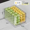 Caja de Almacenamiento para Refrigerador, Organizador de Verduras y Empanadillas para Cocina, Caja de Conservación de Grado Alimenticio, Caja de Almacenamiento para Huevos Congelados