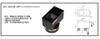 Fuente de luz combinada de anillo en forma de cuenco de disparo puntual para visión artificial Luz blanca CC12V/CC24V