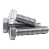 En Stock Tornillos de Cabeza Hexagonal Exterior Din933 Acero Inoxidable 316 Rosca Completa Pernos de Cabeza Hexagonal Exterior M3-M14 Pernos de Cabeza Hexagonal