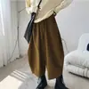 6380# Pantalones Harem Retro de Primavera y Otoño para Mujer, Estilo Japonés, Forma de Pera, Holgados, Casual, Pantalones de Rábano, Pantalones de Papá