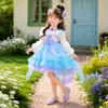 Vestido de Verano para Niñas 2026 Nuevo Vestido de Princesa Sirena para Niños Vestido de Fiesta de Cumpleaños Lolita para Niña