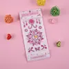 Adesivos crianças Diamante Gema acrílico cristal adesivos brinquedo Princesa tridimensional desenho animado fofo pequenos adesivos atacado