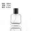 Frasco Refil de Perfume 30ml Frasco Borrifador de Vidro 50ml Frasco Cosmético Vazio Frasco de Perfume Moderno Frasco Refil de Luxo