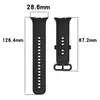 Adecuado para Correa de Silicona Glory Watch 5 Honor watch5 Reloj Mismo Color Sólido Correa de Repuesto en stock