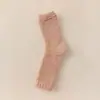 Calcetines de coral para mujer, de longitud media hasta la pantorrilla, gruesos y cálidos para otoño e invierno, adecuados para usar en interiores, calcetines de piso, calcetines para dormir y cuidado posparto.