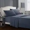Conjunto de Roupa de Cama para Comércio Exterior Transfronteiriço, Lençol de Cima, Lençol com Elástico, Fronha Conjunto de Quatro Peças, Conjunto de Lençóis