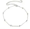 Variedad Transfronteriza de Collares de Cadena de Cuentas, Cadenas Cortas para Clavícula, Collares Sencillos al por Mayor, Moda de Nicho Oro y Plata