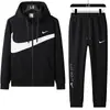 Ropa para Hombre 2026 Primavera y Otoño Nuevo Conjunto Deportivo Casual Cardigan con Capucha y Pantalones Jogger Conjunto de Dos Piezas para Mujer