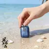 Colar com Pingente de Paz e Segurança em Formato de Pão, Item de Moda Popular para Transmissão ao Vivo, Corrente de Suéter de Jade Simples e Elegante Pingente Atacado
