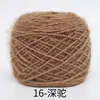 0.15kg Hilo de Terciopelo de Ardilla de Grosor Medio para Tejer Sombrero Hilo para Ramo de Flores Manta Rosa Hilo Worsted para Tejer a Mano
