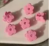 Pinza Pequeña de Flor Color Dopamina Mini Pinza para el Cabello Versátil Femenina Pinza Lateral Estilo Ins Linda Flor para el Cabello Rosa