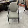 Directo de fábrica hotel restaurante silla de madera maciza cuero PU coreano mesa de comedor eléctrica caja de lujo silla de comedor a juego blanca