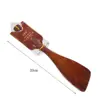 Espátula para Cocinar, Espátula de Madera para Arroz con Mango Largo, Espátula Gruesa de Acero Inoxidable para Freír, Espumadera, Utensilios de Cocina para el Hogar al por Mayor