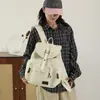 Mochila de viaje para portátil grande, simple y versátil, transfronteriza, para mujeres, estudiantes de secundaria, estudiantes de preparatoria, estudiantes universitarios y hombres