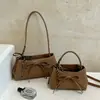 Bolso de axila estilo lazo transfronterizo coreano para mujer, nuevo bolso cruzado de moda 2026, bolso de hombro moderno y elegante