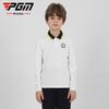 PGM novo golfe infantil manga longa masculino à prova de vento quente macio outono roupa para meninos