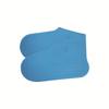 Capa de sapato de silicone direto da fábrica masculina e feminina adulta infantil antiderrapante impermeável capa de bota viagem silicone portátil capa de sapato de chuva