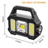 Linterna solar COB, luz de trabajo portátil, carga de emergencia por USB, luz de camping al aire libre, reflector de luz potente