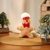 Colgante creativo de muñeco de jengibre navideño con forma de hombre de jengibre y dibujos animados para árbol de Navidad. Accesorios decorativos.