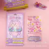 Nuevas pegatinas creativas DIY 3D de cristal en capas transfronterizas, resina dura sólida, dibujos animados para niños en relieve