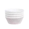 Fornecimento de Forminhas para Bolo Semitransparentes de 24g, Forminhas para Base de Confeitaria tipo Neve de Grau Alimentício, Forminhas para Bolo de Papel Espessado em Vários Tamanhos