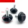 M8M6 Base Blanca Acero Inoxidable Pad de Pie Ajustable Taza de Ajuste para Pie Pad de Pie para Piso Pad de Pie para Mesa