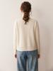 Nuevo Cardigan de Cremallera de Pelo de Cabra Otoño e Invierno 2025 Suéter de Solapa para Mujer Chaqueta de Punto de Lana Holgada Exterior
