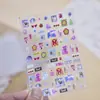 Adesivos Tomoni finos e flexíveis para nail art, novo papel de transferência vintage com alto apelo estético, adesivos de transferência de boneca de pano pequena estilo antigo