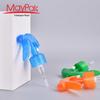 Estoque de fábrica 24/410 sprayador tipo botão de marinheiro para desinfetante de álcool 28/410 trava de botão bico grande tipo mouse