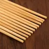 Palitos de Bambu de Luxo Acessível Retrô Palitos Domésticos Naturais Imitação de Madeira Palitos Antibacterianos, à Prova de Mofo e Antiderrapantes Palitos Chineses para Uso Doméstico