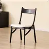 Cadeiras Vintage Criativas para a Sala de Estar, Cadeiras de Jantar de Madeira com Encosto, Cadeiras de Mesa de Hotel de Luxo Leve Estilo Antigo de Designer