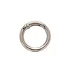 Hebilla de Anillo de Resorte Redonda de Aleación de Zinc Gancho para Joyería Llavero Colgante para Bolso Llavero Accesorio Colgante