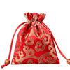 [Qian Li] brocado doble capa bolsita con cordón bolsa portátil bolsita con cordón bolsa repelente de mosquitos Ajenjo al por mayor