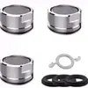 Aireador de Grifo para Fregadero de Cocina 24 Dientes Externos Transfronterizo Cabezal Antisalpicaduras Boquilla con Filtro Accesorios de Reparación Llave
