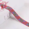 Cinta jacquard de ocho pétalos con borde festoneado y diseño de ondas de 2.3 cm, utilizada como accesorio para ropa, decoración del hogar, cortinas y varios proyectos de bricolaje. G3621