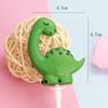 Adornos de resina de animales del bosque hongo hierba elefante zorro cerdo dinosaurio león conejo accesorios para pastel