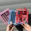 8036 Caja de Set de Papelería Regalos Pequeños para Jardín de Infancia Material Escolar Tarjeta de Lápiz Set para Colorear Regalos para Niños