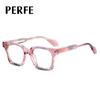 97727 Gafas de moda de comercio exterior europeo y americano con degradado de color, montura fina, montura TR90, antiluz azul