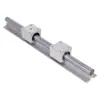 Soporte de aluminio SBR, eje óptico, riel deslizante de alta resistencia, riel guía lineal, precisión, carpintería, mesa de empuje, sierra, riel cilíndrico, deslizador, arrastre de aluminio.