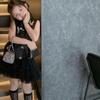 2026 Nuevo Estilo Coreano Mini Clutch de Pedrería Estilo Infantil para Padres e Hijos de Mano Cadena Bandolera Accesorio Lápiz Labial Bolso Pequeño