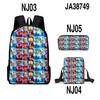 Mochila escolar de tres piezas de la película Mario Brothers 3D de Cross-Border 2024