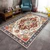 Tapete vintage marroquino resistente a manchas fácil de cuidar estilo boêmio manta para mesa de centro estilo étnico americano manta para quarto ao lado da cama