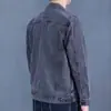 Nueva Chaqueta de Mezclilla Negra Primavera 2023 Chaqueta para Hombre Moda Coreana Solapa Resistente al Desgaste Chaqueta de Mezclilla Chaqueta para Hombre