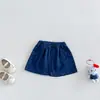 Ropa Infantil Dianxi Verano Nuevo Dulce Dibujo Animado 3D Falso Dos Piezas Top de Tirantes con Falda Corta de Mezclilla Estampado de Leopardo Ropa para Niños